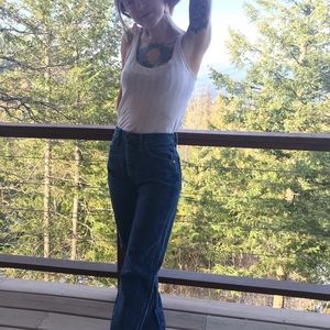Vintage high waisted wranglers